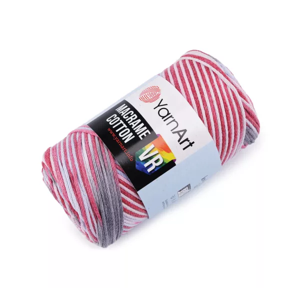 Kötőfonal Macrame Cotton 250 g - 3 (917) piros (1 db-os csomagolás) Kötőfonal Macrame Cotton 250 g - 3 (917) piros (1 db-os csomagolás)