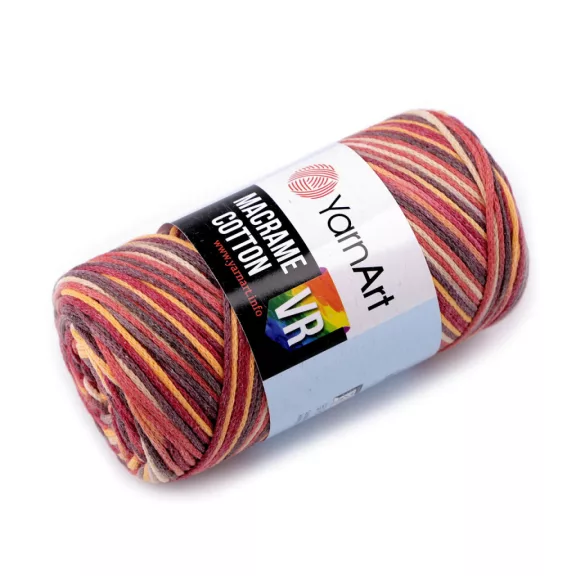 Kötőfonal Macrame Cotton 250 g - 8 (923) bordó világos (1 db-os csomagolás) Kötőfonal Macrame Cotton 250 g - 8 (923) bordó világos (1 db-os csomagolás)