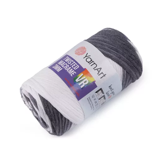 Kötőfonal Twisted Macrame 250 g fésülés