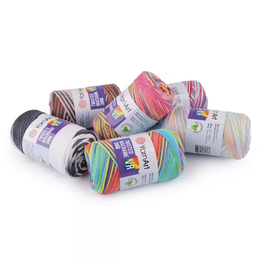 Kötőfonal Twisted Macrame 250 g fésülés