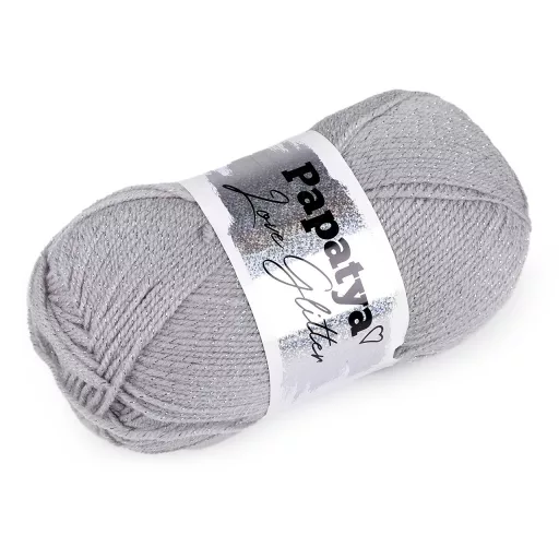 Kötőfonal Papatya Love Glitter 100 g