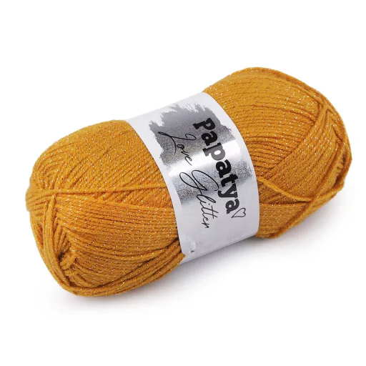 Kötőfonal Papatya Love Glitter 100 g