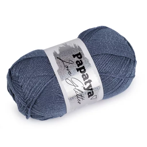Kötőfonal Papatya Love Glitter 100 g