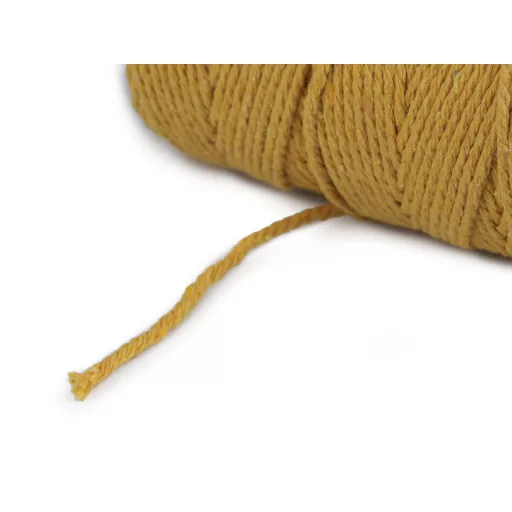 Macrame pamut fonal / horgoló, szétfésülhető