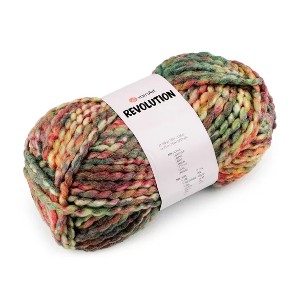 Revolution kötőfonal 150 g - 1 (1604) multicolor (1 db-os csomagolás) Revolution kötőfonal 150 g - 1 (1604) multicolor (1 db-os csomagolás)