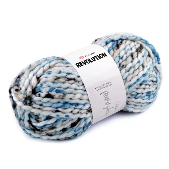 Revolution kötőfonal 150 g - 2 (1617) kék (1 db-os csomagolás) Revolution kötőfonal 150 g - 2 (1617) kék (1 db-os csomagolás)