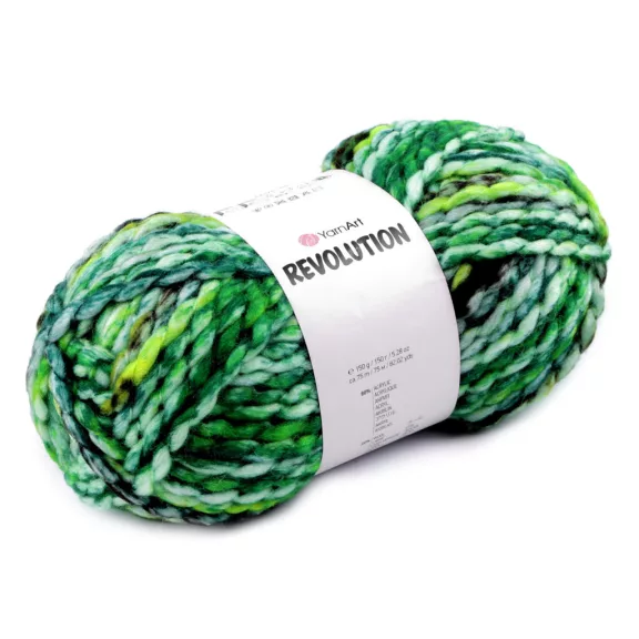 Revolution kötőfonal 150 g - 3 (1602) pasztellzöld (1 db-os csomagolás) Revolution kötőfonal 150 g - 3 (1602) pasztellzöld (1 db-os csomagolás)