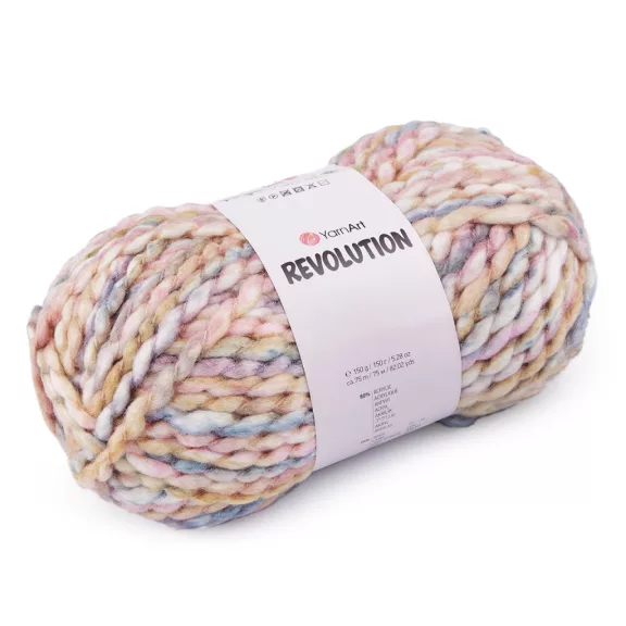 Revolution kötőfonal 150 g - 6 (1606) világos bézs (3 db-os csomagolás) Revolution kötőfonal 150 g - 6 (1606) világos bézs (3 db-os csomagolás)