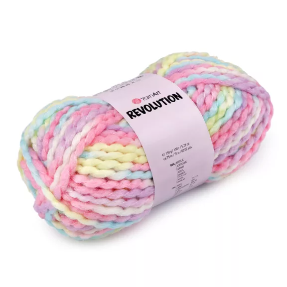 Revolution kötőfonal 150 g - 8 (1609) rózsaszín gyermeki (1 db-os csomagolás) Revolution kötőfonal 150 g - 8 (1609) rózsaszín gyermeki (1 db-os csomagolás)