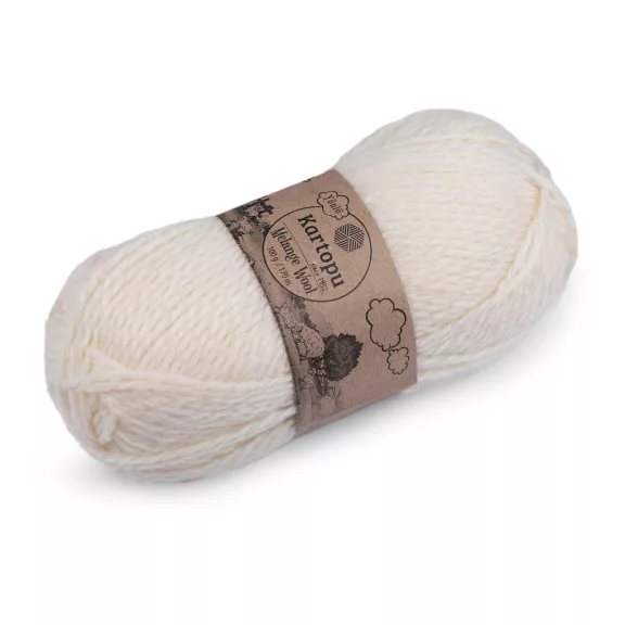 Kötőfonal Melange Wool 100 g - 2 (025) krém világos (5 db-os csomagolás) Kötőfonal Melange Wool 100 g - 2 (025) krém világos (5 db-os csomagolás)