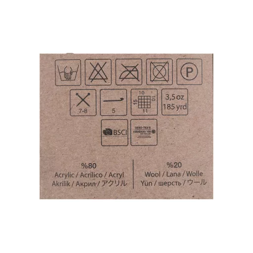 Kötőfonal Melange Wool 100 g