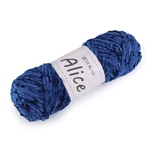 Zsinil kötőfonal Alice 100 g
