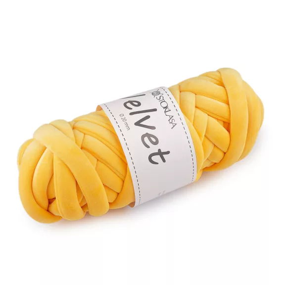 Marshmallow fonal erős Velvet Ø20 mm 500 g - 16 (050) tojássárgás (1 db-os csomagolás) Marshmallow fonal erős Velvet Ø20 mm 500 g - 16 (050) tojássárgás (1 db-os csomagolás)