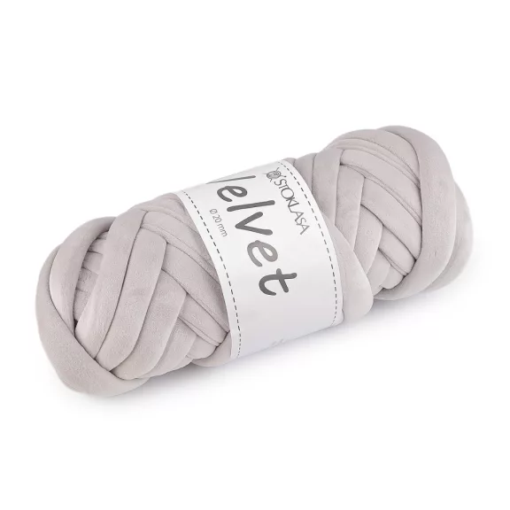 Marshmallow fonal erős Velvet Ø20 mm 500 g - 17 (033) vil szürkéskék (3 db-os csomagolás) Marshmallow fonal erős Velvet Ø20 mm 500 g - 17 (033) vil szürkéskék (3 db-os csomagolás)