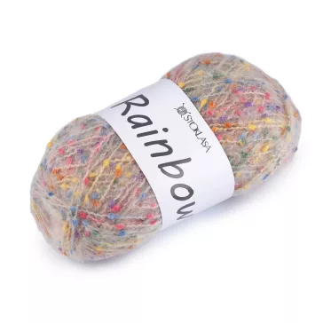  Kötőfonal mohér Rainbow 100 g - 1 (21-5) multicolor (1 db-os csomagolás)