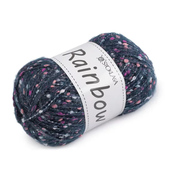 Kötőfonal mohér Rainbow 100 g - 20 szürkéskék (1 db-os csomagolás) Kötőfonal mohér Rainbow 100 g - 20 szürkéskék (1 db-os csomagolás)