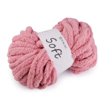   Kötőfonal zsinil Soft 250 g - 3 púderrózsaszín (1 db-os csomagolás)