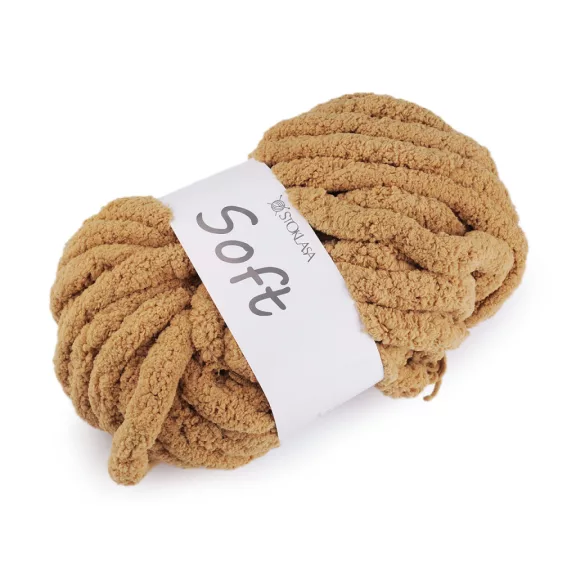 Kötőfonal zsinil Soft 250 g - 5 teve bézs (1 db-os csomagolás) Kötőfonal zsinil Soft 250 g - 5 teve bézs (1 db-os csomagolás)