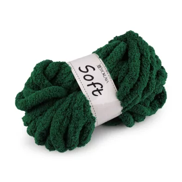   Kötőfonal zsinil Soft 250 g - 12 zöld sötét (1 db-os csomagolás)
