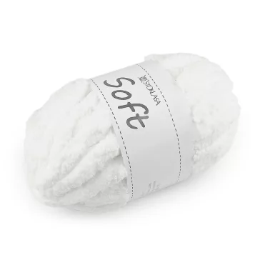   Kötőfonal zsinil Soft 250 g - 20 Off White (1 db-os csomagolás)
