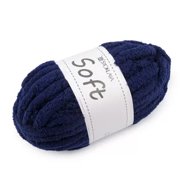   Kötőfonal zsinil Soft 250 g - 24 berlini kék (4 db-os csomagolás)