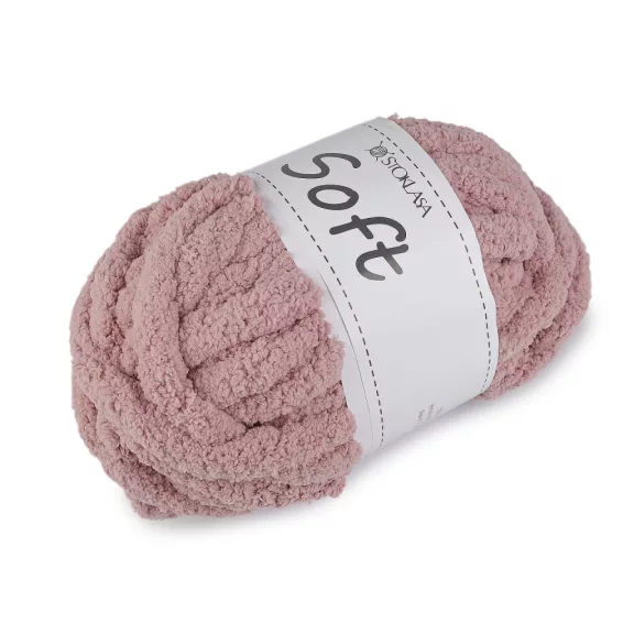 Kötőfonal zsinil Soft 250 g - 29 fáradtrózsaszín világos (1 db-os csomagolás) Kötőfonal zsinil Soft 250 g - 29 fáradtrózsaszín világos (1 db-os csomagolás)