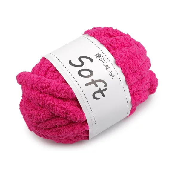 Kötőfonal zsinil Soft 250 g - 31 lilásrózsaszín (4 db-os csomagolás) Kötőfonal zsinil Soft 250 g - 31 lilásrózsaszín (4 db-os csomagolás)