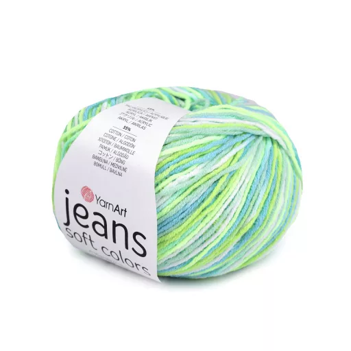Kötőfonal Jeans Soft Color 50 g