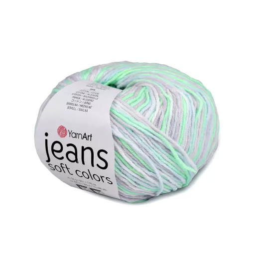 Kötőfonal Jeans Soft Color 50 g