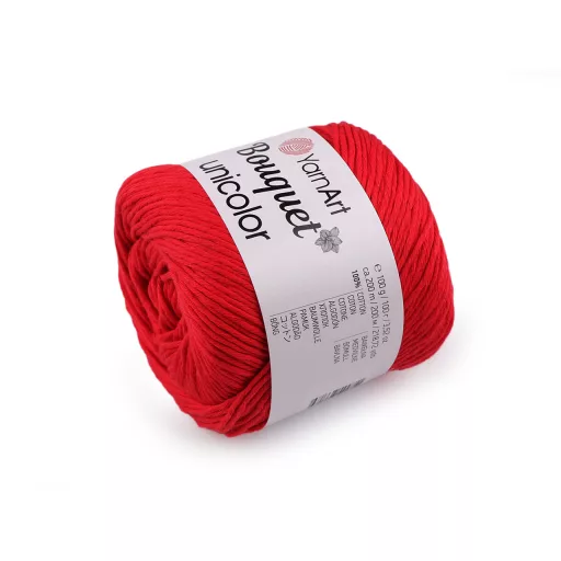 Pamut kötőfonal Bouquet Unicolor 100 g