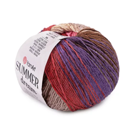 Kötőfonal Summer Dream 100 g - 9 (4315) világosbarna (4 db-os csomagolás) Kötőfonal Summer Dream 100 g - 9 (4315) világosbarna (4 db-os csomagolás)