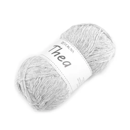 Kötő fonal zsenília lurexszel Thea 100 g