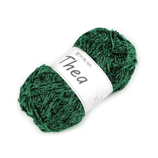 Kötő fonal zsenília lurexszel Thea 100 g
