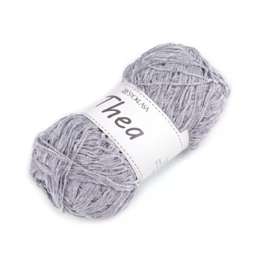 Kötő fonal zsenília lurexszel Thea 100 g