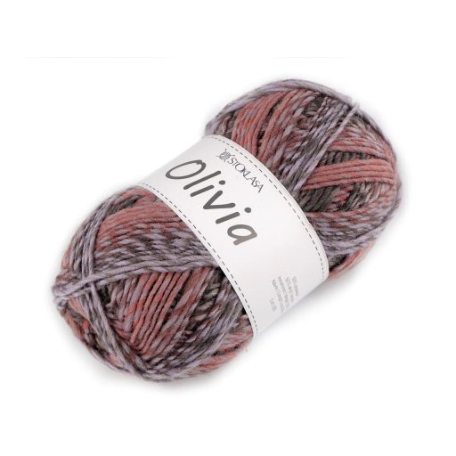 Kötő fonal Olivia melírozott 100 g
