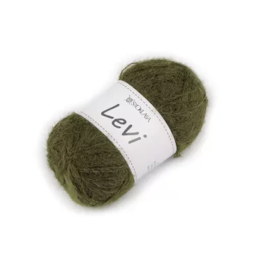   Kötő fonal Levi 50 g - 4 élénkzöld (1 db-os csomagolás)