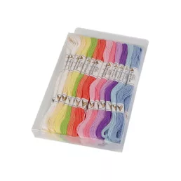 Pamut hímző fonal mouline tipus készlet 36 db/8 m-es