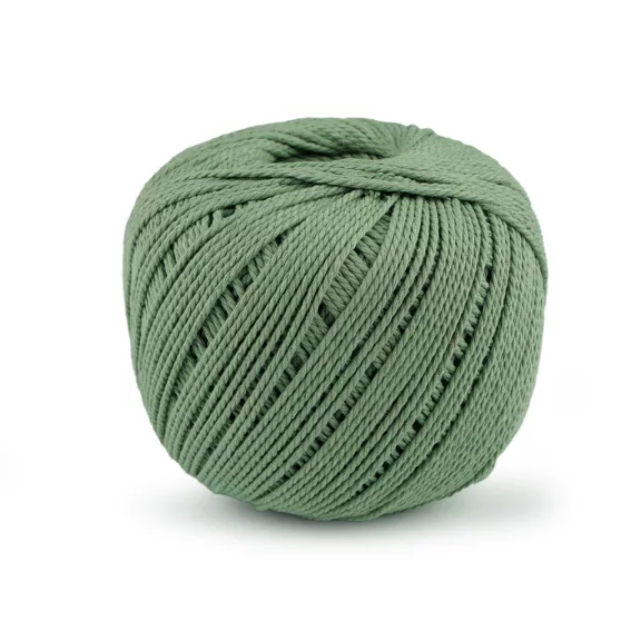 Makramé pamut fonal Ø2 mm szétfésülhető - 11 pasztellzöld (3 db-os csomagolás) Makramé pamut fonal Ø2 mm szétfésülhető - 11 pasztellzöld (3 db-os csomagolás)