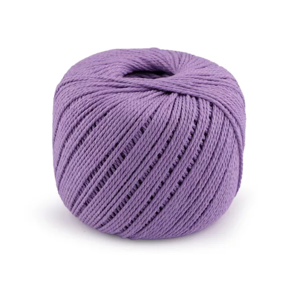 Makramé pamut fonal Ø2 mm szétfésülhető - 19 világoslila (1 db-os csomagolás) Makramé pamut fonal Ø2 mm szétfésülhető - 19 világoslila (1 db-os csomagolás)