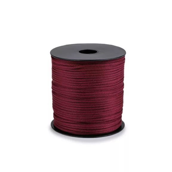 Anet makramé kötő- és horgoló macrame fonal Ø2 mm 90 g - 8 bordó világos tekercs (10 db-os csomagolás) Anet makramé kötő- és horgoló macrame fonal Ø2 mm 90 g - 8 bordó világos tekercs (10 db-os csomagolás)