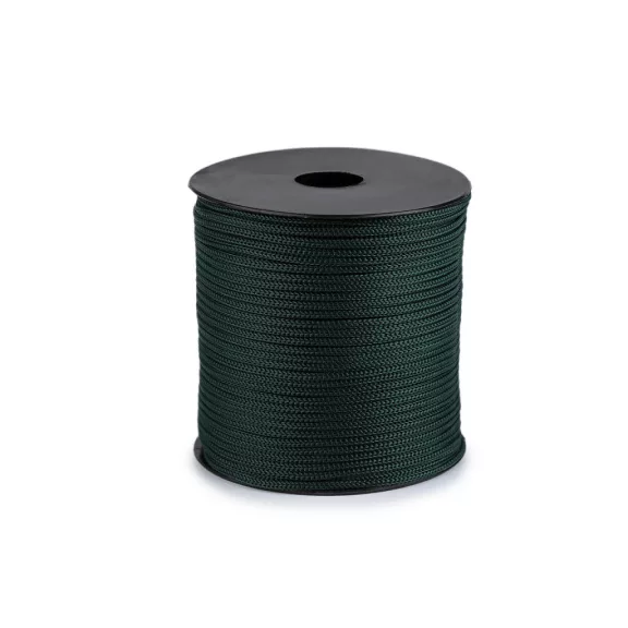 Anet makramé kötő- és horgoló macrame fonal Ø2 mm 90 g - 12 zöld sötét tekercs (10 db-os csomagolás) Anet makramé kötő- és horgoló macrame fonal Ø2 mm 90 g - 12 zöld sötét tekercs (10 db-os csomagolás)