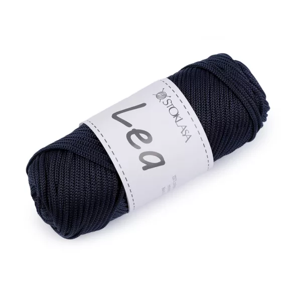 Kötő és horgoló macrame fonal Lea Ø3 mm 90 g - 8 blue dark (1 db-os csomagolás) Kötő és horgoló macrame fonal Lea Ø3 mm 90 g - 8 blue dark (1 db-os csomagolás)