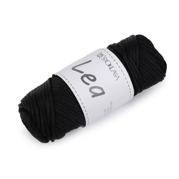 Kötő és horgoló macrame fonal Lea Ø3 mm 90 g - 11 fekete (1 db-os csomagolás) Kötő és horgoló macrame fonal Lea Ø3 mm 90 g - 11 fekete (1 db-os csomagolás)