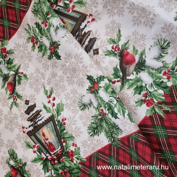Karácsonyi lámpás 50cm-es pamutvászon Karácsonyi lámpás 50cm-es pamutvászon