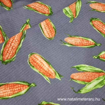 Kukorica grey on a background 50 cm wide waffle fabric