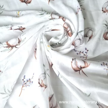 Gyapot patterned cotton double gauze