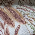 Wheat ears 50 cm waffle fabric