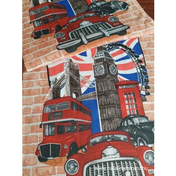 London waffle fabric panels 50cm wide