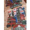 London darázs szövet panelek 50cm széles