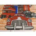 London waffle fabric panels 50cm wide